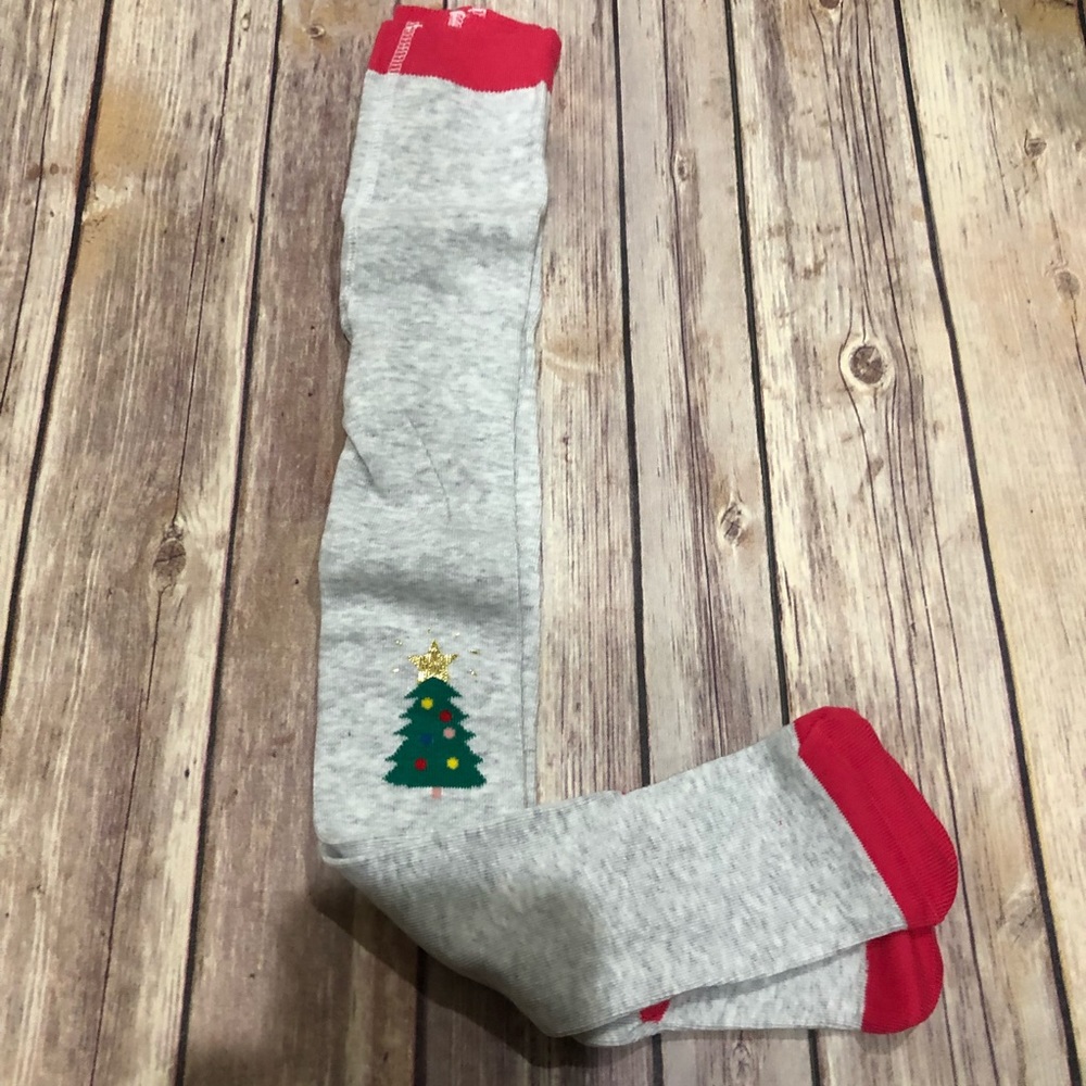 Mini Boden Christmas tree tights